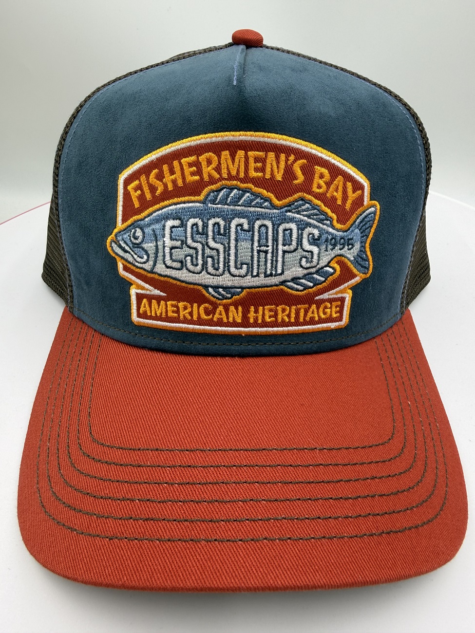Heritage Suede 5-Panel Trucker Cap