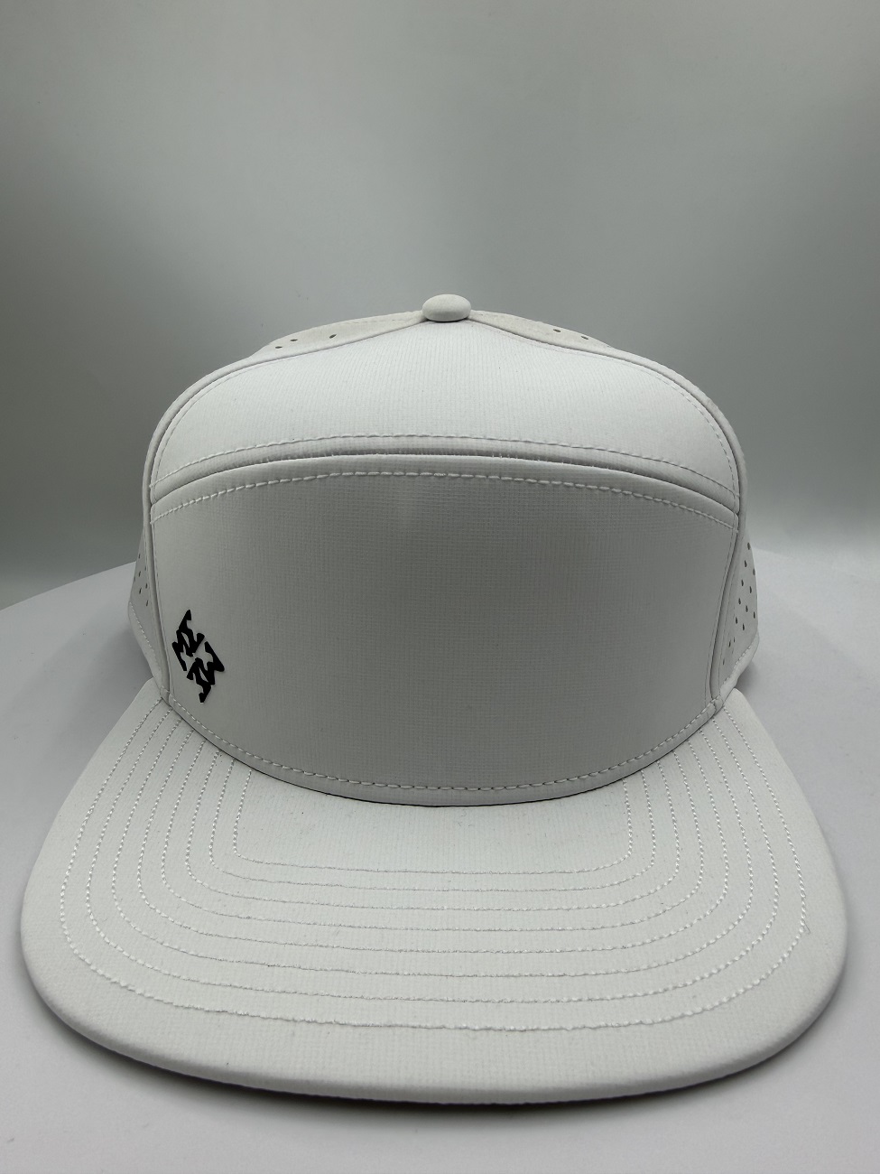 Performance Laser-Cut 7-Panel Camp Cap | Tech-Wear Ventilated Hat