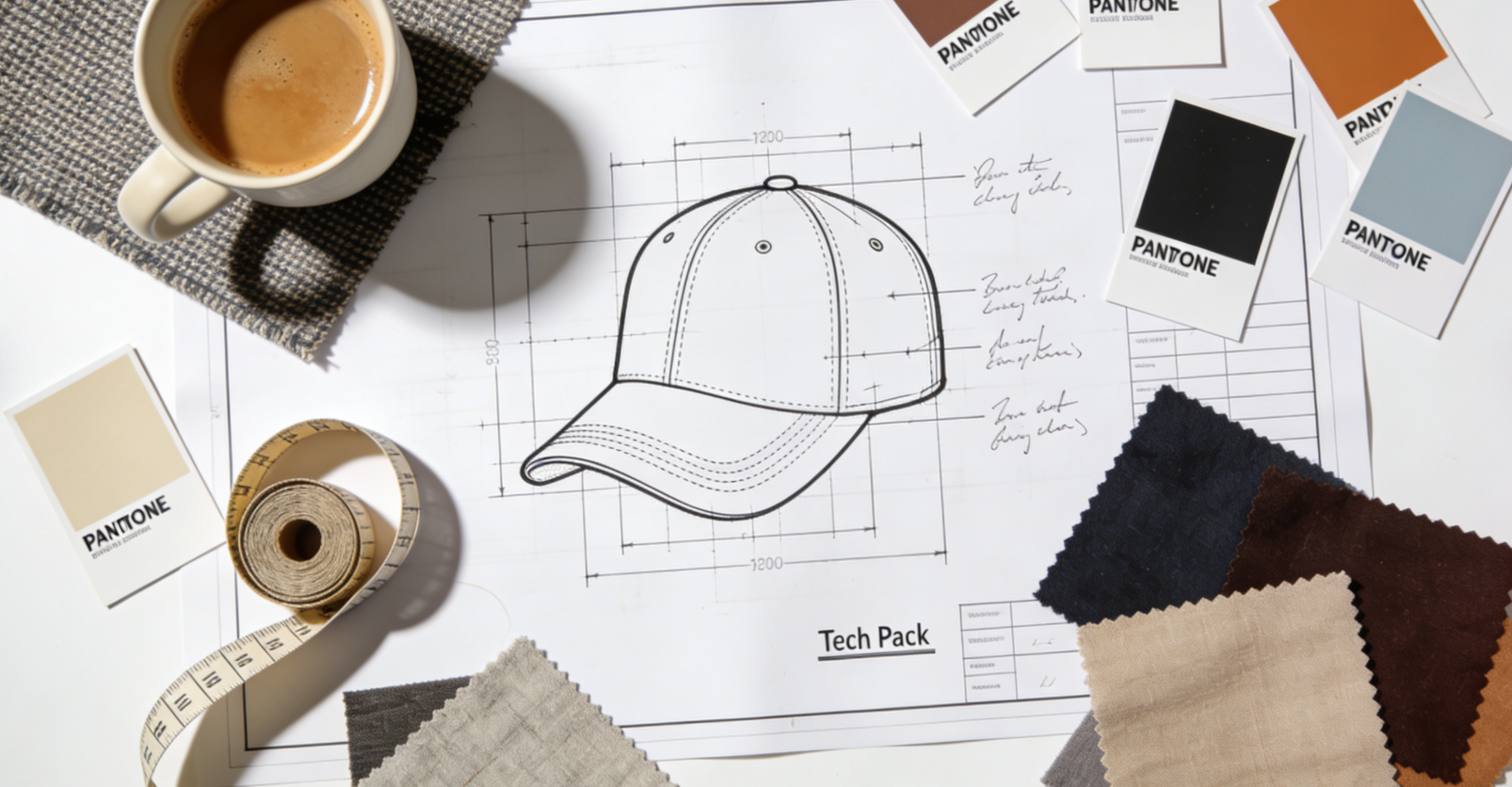 How to Create a Tech Pack for Custom Hats (Free Template Inside)