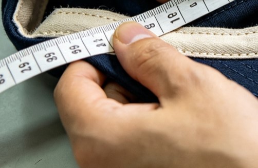 Custom cap quality control and stitching inspection