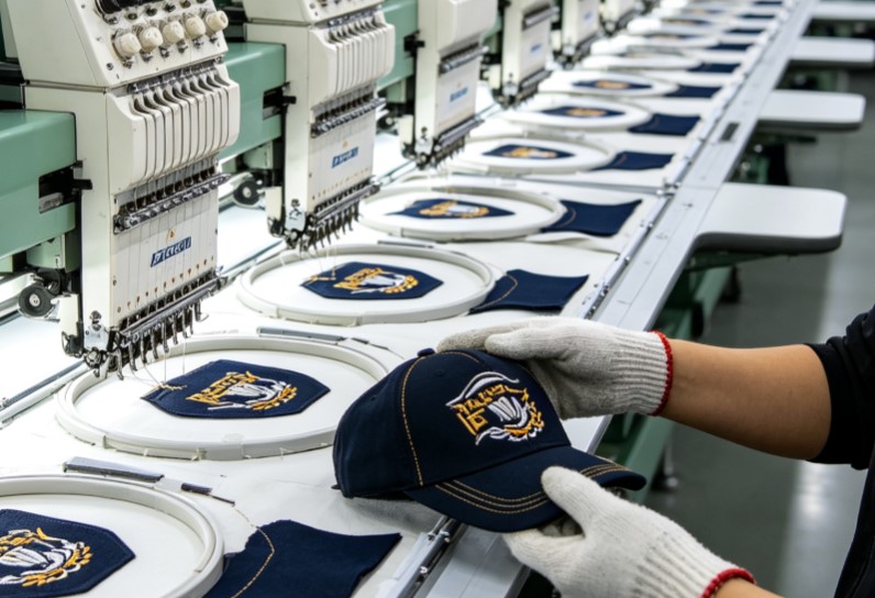 Custom hat manufacturer low MOQ with 3D puff embroidery OEM factory