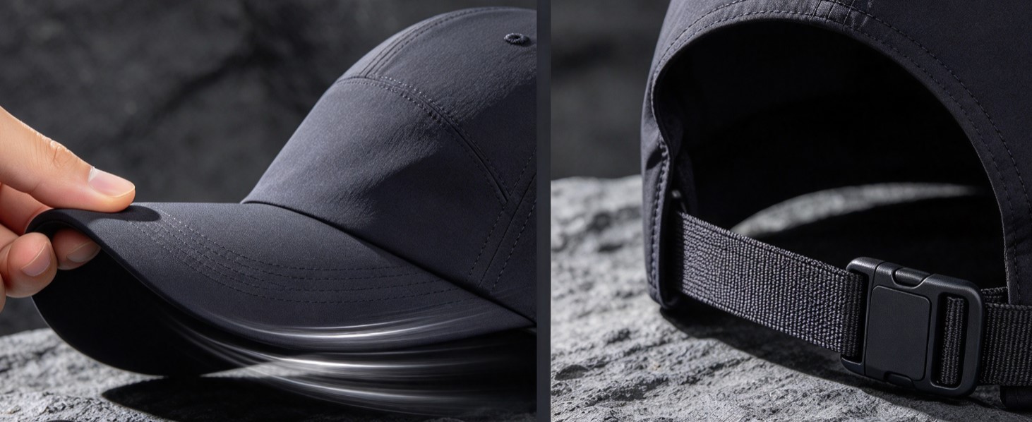 Custom 5 panel camper hat manufacturer wholesale lightweight ripstop outdoor caps OEM factory Custom 5 panel camper hat manufacturer wholesale lightweight ripstop outdoor caps OEM factory