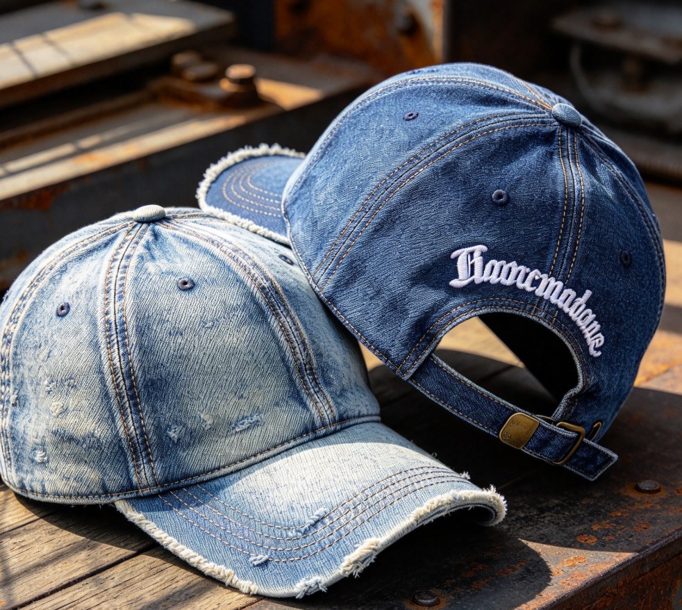 Custom Denim Cap Manufacturer: Washed Dad Hats OEM Guide